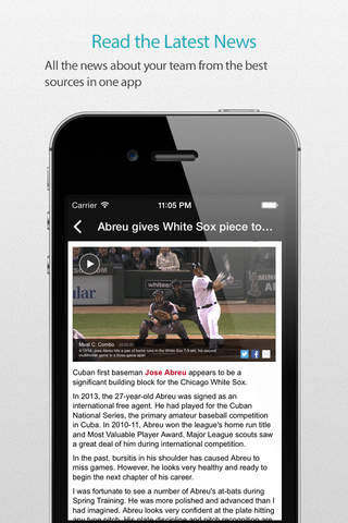 Chicago WS Baseball Schedule Pro — News, live commentary, standings and more for your team! screenshot 3