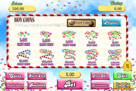 ` AAA Candy Casino Jackpot Slots Party - Lucky Slot Machine Games Free screenshot 4