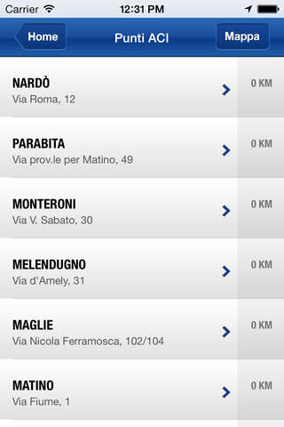 ACI Mobile Club Puglia screenshot 3