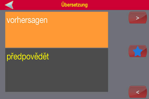 Deutsch-Tschechisch  Wörterbuch screenshot 4