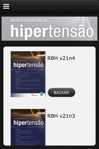 Rev. Brasileira de Hipertensão screenshot 2