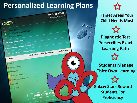 Education Galaxy - 5th Grade Reading - Practice and Learn Vocabulary