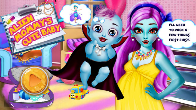 免費下載遊戲APP|Alien Mommy’s Cute Baby-Alien Hive(Pregnant Mommy&Baby Care) app開箱文|APP開箱王