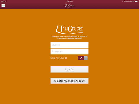 TruGrocer Federal Credit Union for iPad