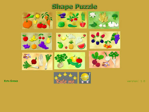 免費下載遊戲APP|Shape Puzzle Fruits and Veggies app開箱文|APP開箱王