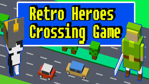 Retro Heroes Crossing Game Pro