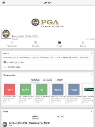 【免費運動App】SOPGA - Southern Ohio PGA-APP點子