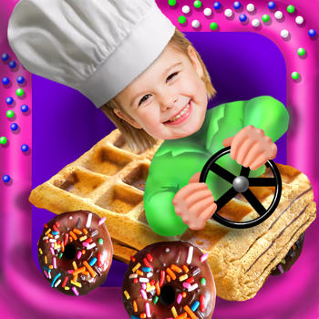 Create A Car - Chocolate Candy Factory -  Build Your Toy Vehicle From Sweets & Fruit - Kids Game LOGO-APP點子