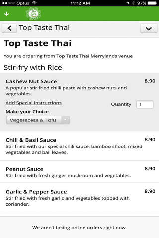 Top Taste Thai screenshot 4