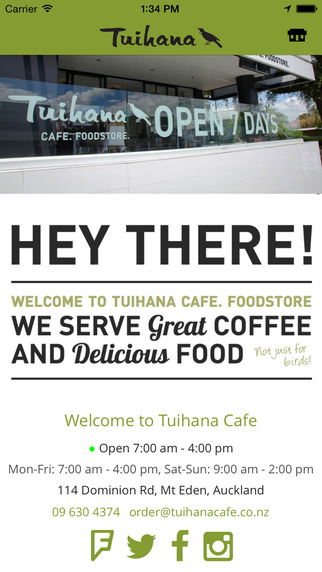 Tuihana Cafe. Foodstore.