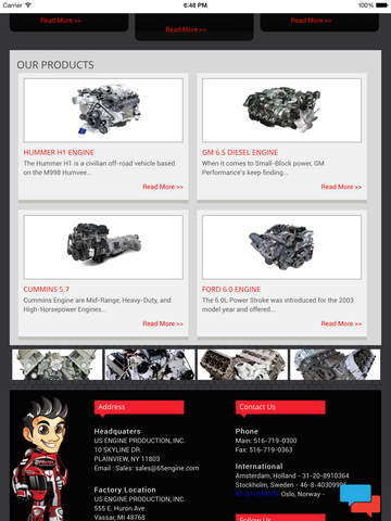 【免費商業App】US Engine Production-APP點子