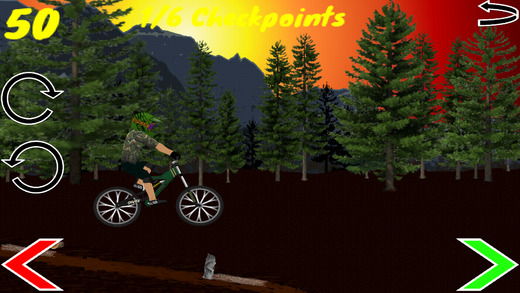 【免費遊戲App】Edge of Disaster Downhill MTB-APP點子