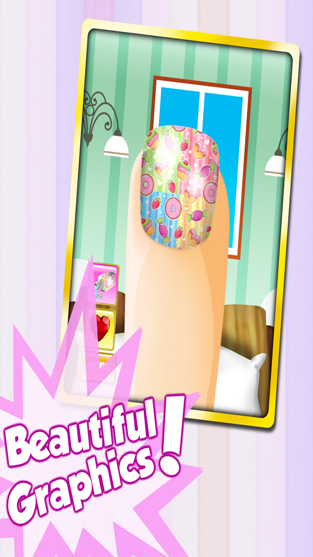 instagramlive | A Beauty Nail Spa Game HD- Makeover Game for Girls - ios application