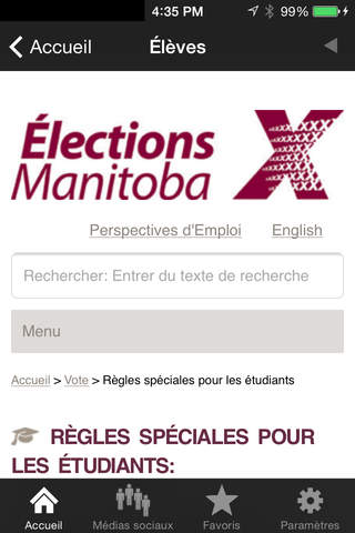 Manitoba Provincial General Election - Manitoba Votes 2016 screenshot 3