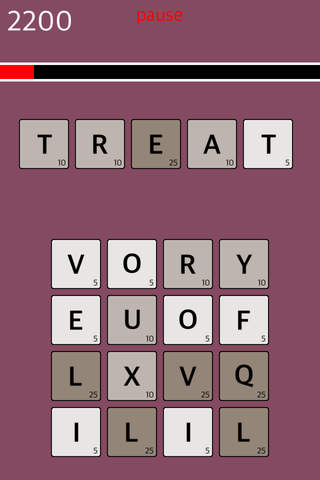 Word Frenzy - A Word Building Game screenshot 2