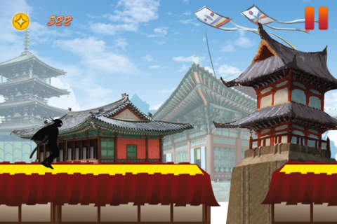 3D Back-Flip Samurai Shadow Ninja Roof-Top Warrior:  Asian Bad-lands Final Death-Match Kung-Fu Battle FREE screenshot 3