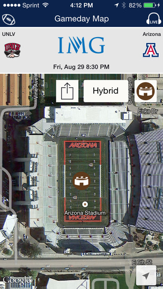 【免費運動App】Arizona Wildcats Gameday-APP點子