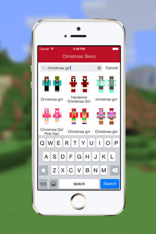 Best 3D Christmas Skins - Ultimate Collection for Minecraft PE & PC screenshot 3