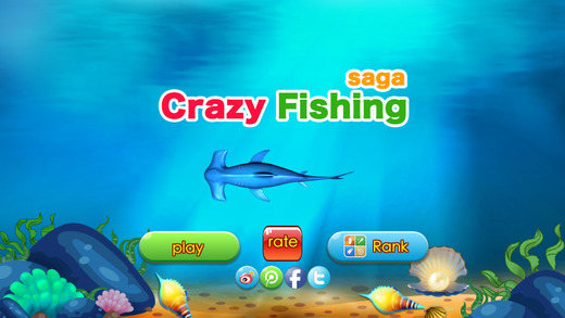 Crazy Fishing Saga－use different kinds of weapon to catch many fishes