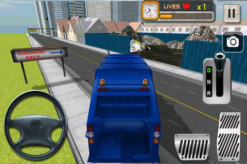 City Garbage Cleaner Truck screenshot 4