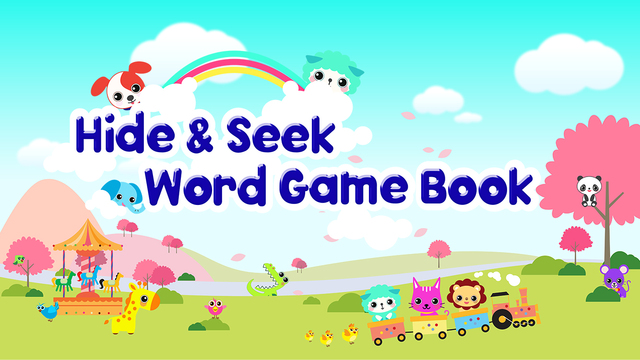 Hide Seek Word Game Book