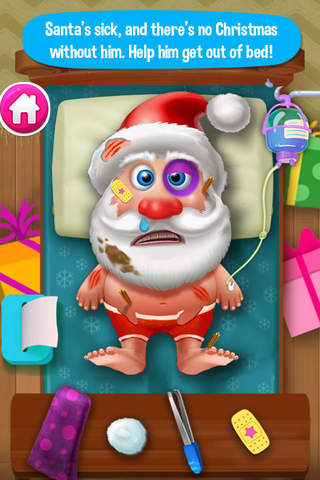 Little Santa Doctor! Snowman ER Christmas Hospital screenshot 2