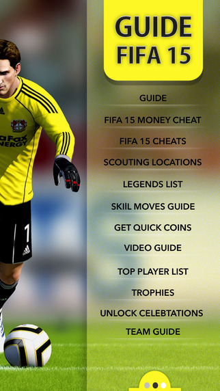 Guide for FIFA 15 - Cheats Trophies Teams players