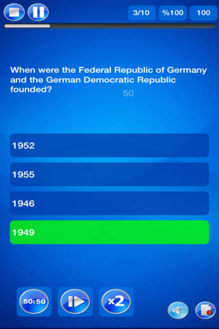 Germany History Trivia Game screenshot 3