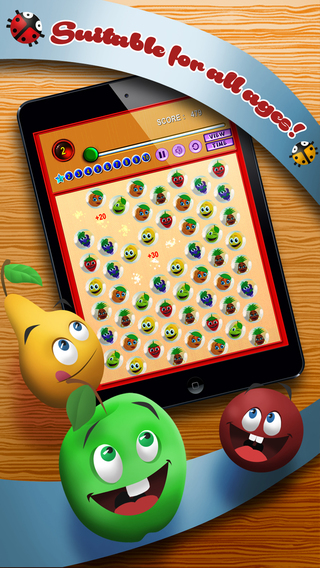 【免費遊戲App】Juicy Jelly Fruit - Match 3 Puzzle Game-APP點子