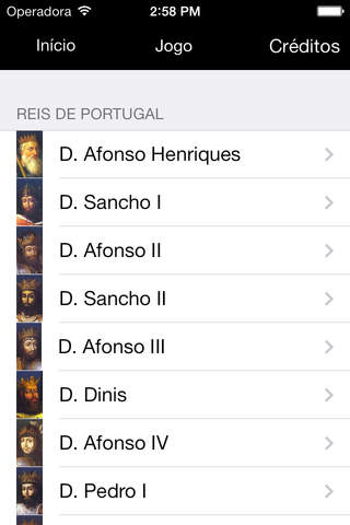Os Reis de Portugal screenshot 2