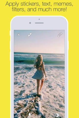 Snap Uploader for Snapchat - Send photos & videos from your camera roll screenshot 2