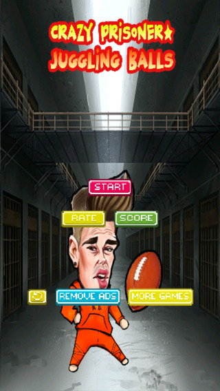 【免費遊戲App】Crazy Prisoner Juggling Balls-APP點子