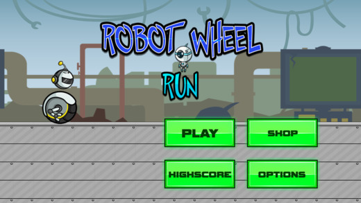 Robot Wheel Run