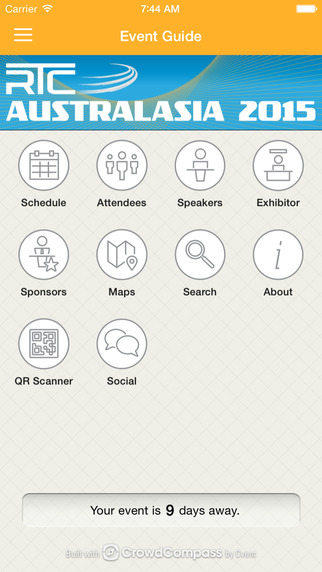 【免費商業App】RTC Events 2015-APP點子