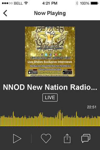 NNOD New Nation Radio LIVE screenshot 3