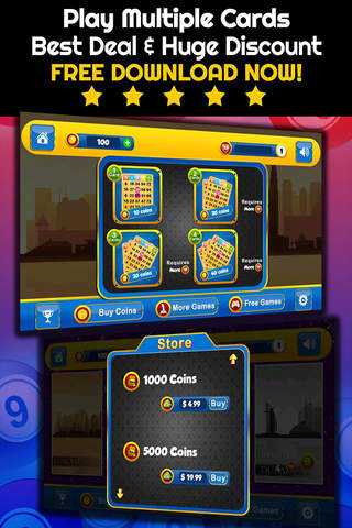 Bingo Ball Club PRO - Play Online Casino and Gambling Card Game for FREE ! screenshot 3