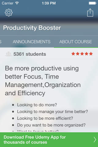 Focus Better: Be Productive screenshot 3
