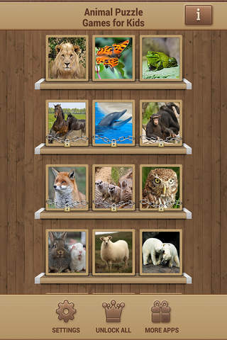 Animal Puzzle Games - Fun Jigsaw Puzzles screenshot 2