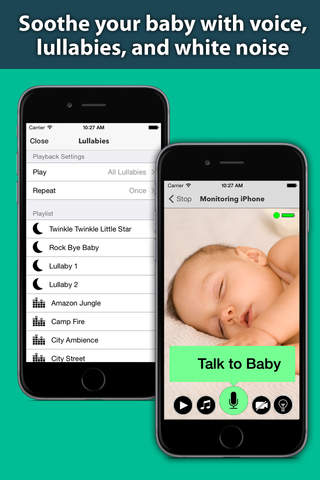 Secure Baby Monitor - Safe Wifi & Bluetooth Video Nanny Camera screenshot 3