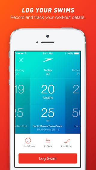 【免費健康App】Speedo Fit - Swim Fitness-APP點子