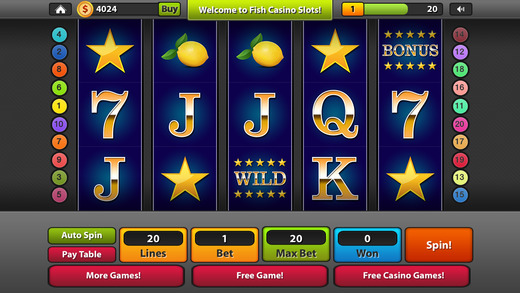 【免費遊戲App】Fish Casino Slots-APP點子