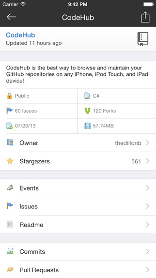 CodeHub - GitHub for iOS