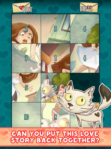 【免費遊戲App】Puzzle Story: Valentine's Day-APP點子