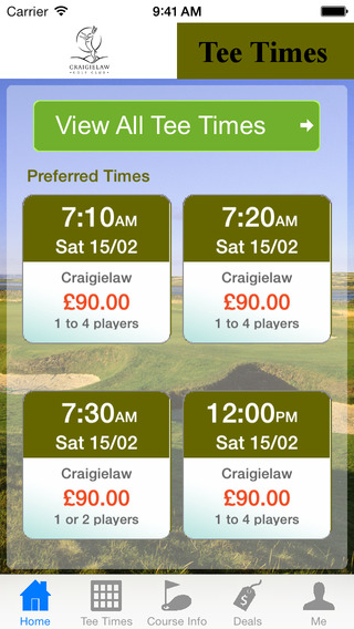免費下載運動APP|Craigielaw Golf Tee Times app開箱文|APP開箱王