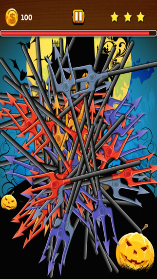 【免費遊戲App】Halloween Scary Haunted Sticks - Freaky Pick up Challenge- Pro-APP點子