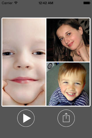 Instant Face Collage - create beautiful layouts with your photos! screenshot 4
