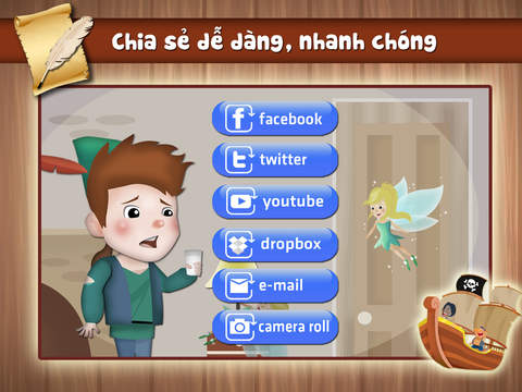 免費下載教育APP|Peter Pan HD - Truyện tranh tương tác hay dành cho bé app開箱文|APP開箱王