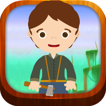 A Awesome Lumber Farmer man - Lumberman for wood hunter LOGO-APP點子