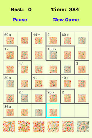 Are You Clever? Color Blind 6X6 Puzzle screenshot 3