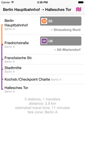 【免費旅遊App】Berlin Rail Map Lite-APP點子